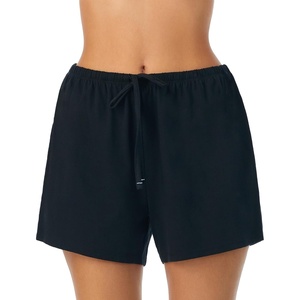 image:imageNautica 100 Cotton Pajama Boxer Shorts Sleep amp Lounge PJ Bottoms WomenBlack