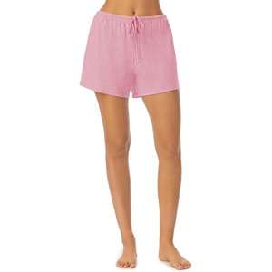 image:imageNautica 100 Cotton Pajama Boxer Shorts Sleep amp Lounge PJ Bottoms WomenHeather Pink