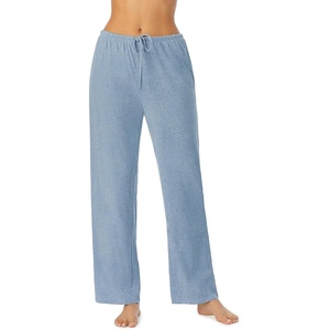 image:imageNautica 100 Cotton Pajama Pants Sleep amp Lounge PJ Bottoms for WomenHeather Blue