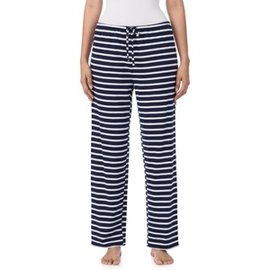 image:imageNautica 100 Cotton Pajama Pants Sleep amp Lounge PJ Bottoms for WomenNavy Stripe