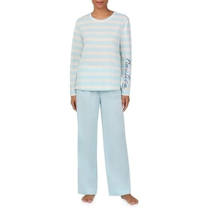 image:imageNautica Matching 2 amp 4 Piece Pajamas for Women Set  Mix amp Match OptionsMint Stripe