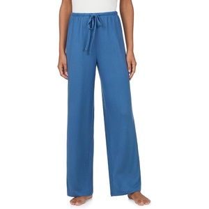 image:imageNautica Relaxed Wide Leg Sweater Knit Pajama Pants  Pajamas for WomenBlue