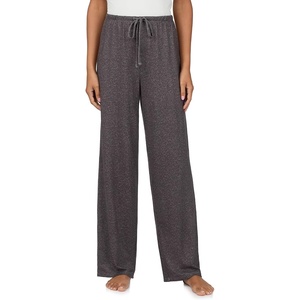 image:imageNautica Relaxed Wide Leg Sweater Knit Pajama Pants  Pajamas for WomenGrey Heather