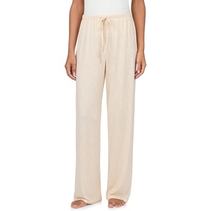 image:imageNautica Relaxed Wide Leg Sweater Knit Pajama Pants  Pajamas for WomenOatmeal Heather