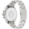 image:imageNautica Mens Clearwater Beach WatchBlack SiliconeBlackSilver