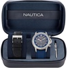 image:imageNautica Mens NCT Blue Ocean Chronograph WatchBlueBlackSilver