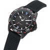 image:imageNautica Mens NSR Silicone WatchBlackBlackBlack