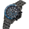 image:imageNautica Mens NST Chronograph 44mm WatchBlackBlackBlack