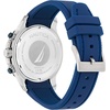 image:imageNautica Mens NST Chronograph 44mm WatchBlueBlueGreenSilver