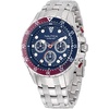 image:imageNautica Mens NST Chronograph 44mm WatchSilverBlueBlueSilver