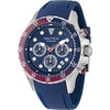 image:imageNautica Mens NST Chronograph 44mm WatchSilverBlueBlueSilver