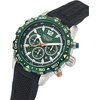 image:imageNautica Mens NST Chronograph 46mm WatchBlackGreenSilver