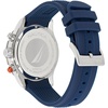 image:imageNautica Mens NST Chronograph 46mm WatchBlue SiliconeBlueSilver