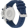 image:imageNautica Mens NST Chronograph 46mm WatchBlueBlueSilver