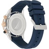 image:imageNautica Mens NST Chronograph 46mm WatchNavy BlueBlueRose Gold