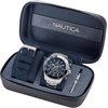 image:imageNautica One Mens WatchSilverBlueSilver