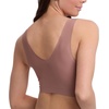 image:imageNautica Womens 3Pack Wireless Bra Laser Lounge NoShow Everyday Comfort BralettesSepia RoseCafe LatteNocturnal Navy