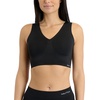 image:imageNautica Womens 3Pack Wireless Bra Laser Lounge NoShow Everyday Comfort BralettesZen BlueSphinxBlack