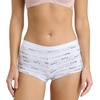 image:imageNautica Womens Cotton Boyshort Underwear Set 5PackBlackBlue GraniteMd Heather GreySphinxNt Logo