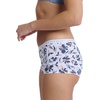 image:imageNautica Womens Cotton Boyshort Underwear Set 5PackCoastal PeriLt Bleach HeatherStingraySummer RoseNew Ink Floral