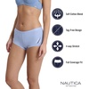 image:imageNautica Womens Cotton Boyshort Underwear Set 5PackCoastal PeriLt Bleach HeatherStingraySummer RoseNew Ink Floral