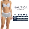 image:imageNautica Womens Cotton Boyshort Underwear Set 5PackMd Heather GreyNocturnal NavyPeach WhipEndless DuskNt Floral Logo