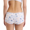 image:imageNautica Womens Cotton Boyshort Underwear Set 5PackMid Heather GreyChintz RoseLight Bleach HeatherNightshadow BlueWhite