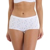 image:imageNautica Womens Cotton Boyshort Underwear Set 5PackVeiled BlushLight Bleach HeatherRainstormStingrayMulti Logo