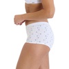 image:imageNautica Womens Cotton Boyshort Underwear Set 5PackVeiled BlushLight Bleach HeatherRainstormStingrayMulti Logo