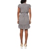 image:imageNautica Womens Mini Length Short Sleeve Foulard Print Popover DressNight Sky Multi