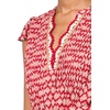 image:imageNautica Womens Mini Length Short Sleeve Foulard Print Popover DressSamba Multi