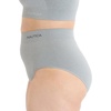 image:imageNautica Womens Seamless Ribbed Knit Brief Underwear Set 5PackMd Heather GreyNight SpellSilver LakeCocoa DustSea Grass