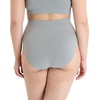 image:imageNautica Womens Seamless Ribbed Knit Brief Underwear Set 5PackPale SageWhiteLight MochaBlackMd Heather Grey