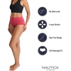 image:imageNautica Womens Seamless Ribbed Knit Brief Underwear Set 5PackRum RaisinDull IndigoMd Heather GreyPepper RedStormy Harbor