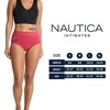 image:imageNautica Womens Seamless Ribbed Knit Brief Underwear Set 5PackRum RaisinDull IndigoMd Heather GreyPepper RedStormy Harbor