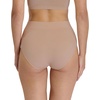 image:imageNautica Womens Seamless Ribbed Knit Brief Underwear Set 5PackSmokey TaupePastel ParchmentNocturnal NavyBarely ThereMd Heather Grey