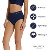 image:imageNautica Womens Seamless Ribbed Knit Brief Underwear Set 5PackSmokey TaupePastel ParchmentNocturnal NavyBarely ThereMd Heather Grey