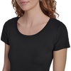 image:imageNautica Womens Short Sleeve Solid Cotton Scoop Neck TShirtBlack