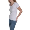 image:imageNautica Womens Short Sleeve Solid Cotton Scoop Neck TShirtBright White