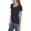image:imageNautica Womens Short Sleeve Solid Cotton Scoop Neck TShirtNight Sky