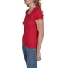 image:imageNautica Womens Short Sleeve Solid Cotton Scoop Neck TShirtScarlet