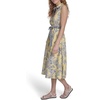 image:imageNautica Womens Sleeveless Shirtdress Belted Floral DressSunshine Bright Whtie