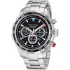 image:imageNautica Mens NST Chronograph 46mm WatchSilverBlackSilver