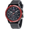 image:imageNautica One Mens WatchBlackRedIP Black