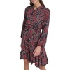 image:imageNautica Womens Long Sleeve Collared Button Shirt DressNight Sky Multi