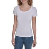 image:imageNautica Womens Short Sleeve Solid Cotton Scoop Neck TShirtBright White