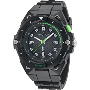 image:imageNautica Mens Coronado Bay WatchBlackGreenBlack