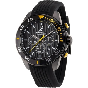 image:imageNautica Mens NAPNOS302 Nautica One Black Silicone Strap Watch