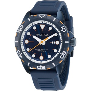 image:imageNautica Mens NSR Silicone WatchNavyBlueNavy BlueNavyBlue