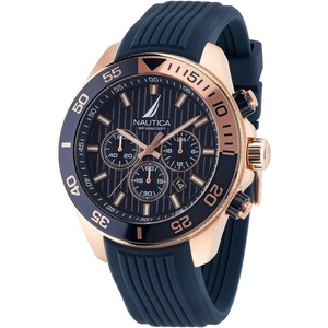 image:imageNautica One Mens WatchBlueBlueRose Gold